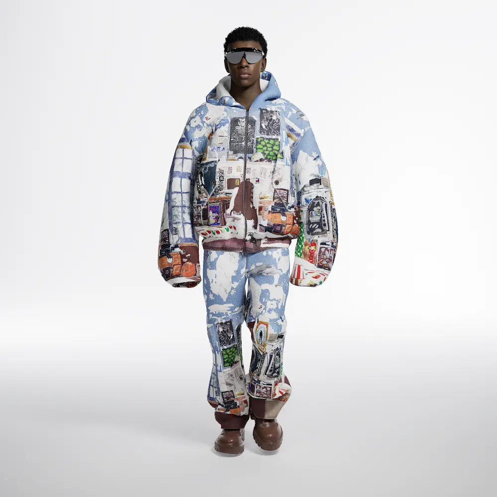 Digital Fashion: Louis Vuitton 3D Digital Garments