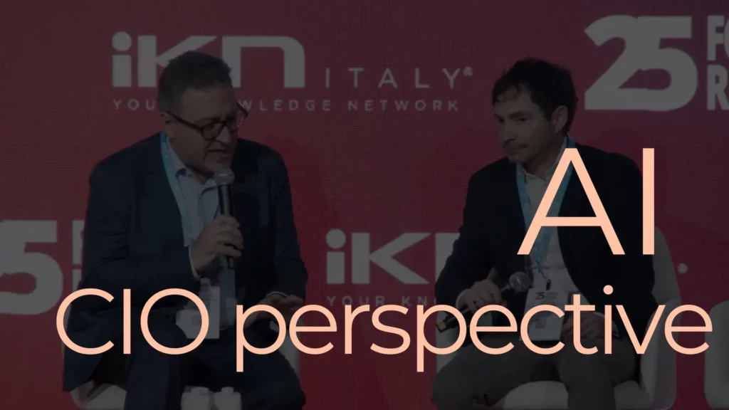 Andrea Pertici and Enrico Fantaguzzi Forum Retail AI talks
