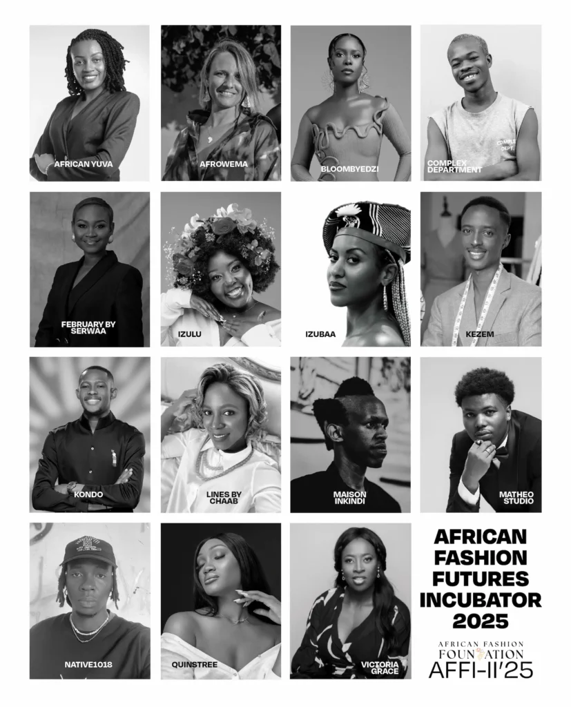 Designers in the acceleration program AFFI II 25