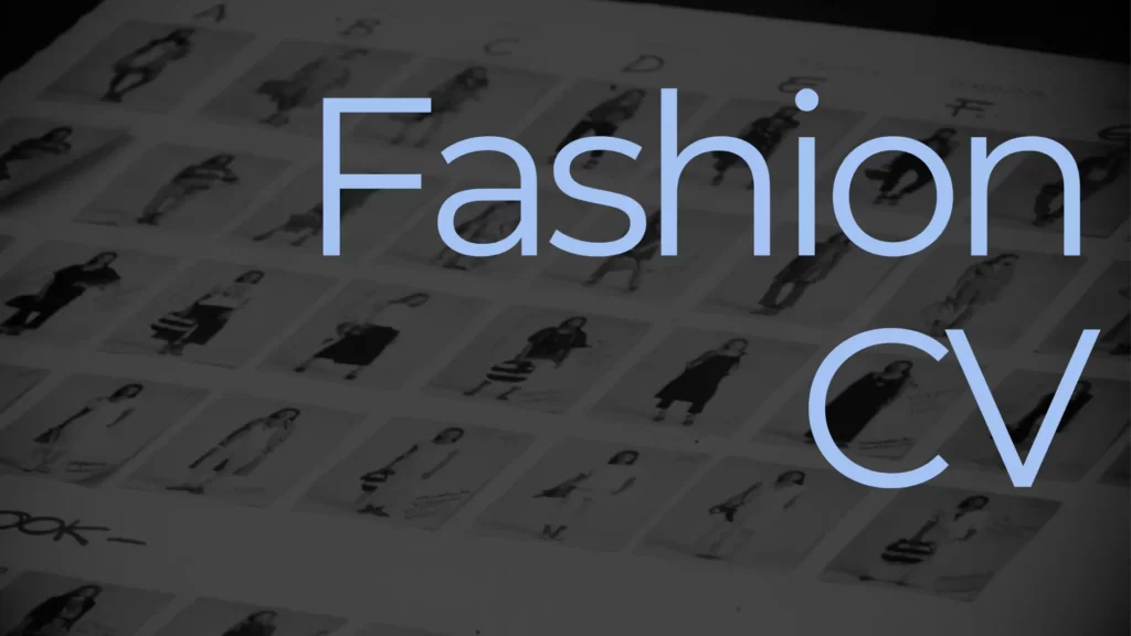 Fashion CV Curriculum