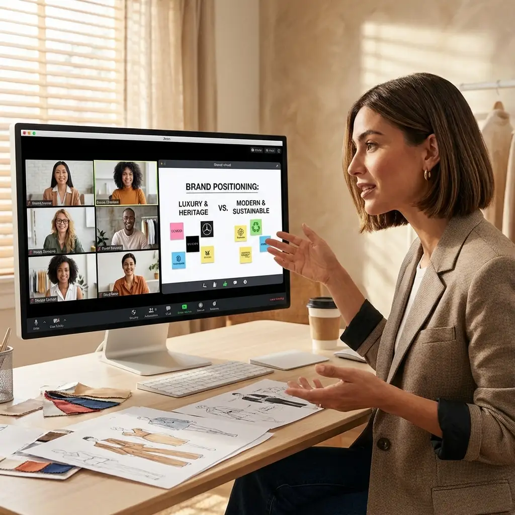 Online exercises in virtual meeting rooms
