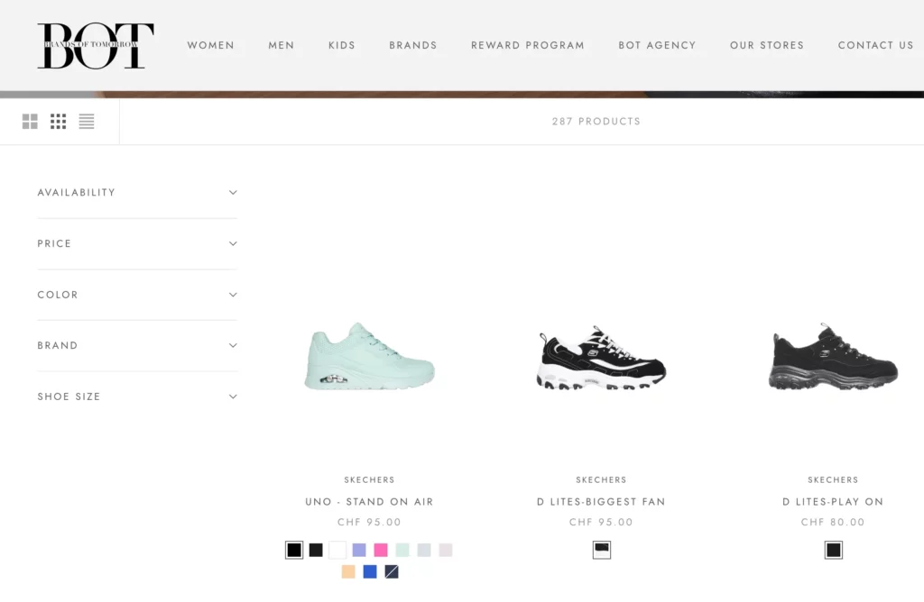 Filters in Product Listing Page with Metafields